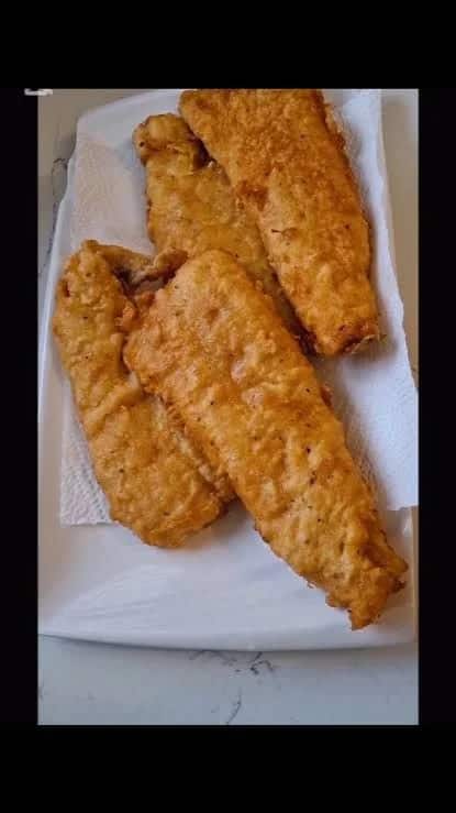 Fried Hake Fish