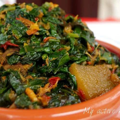 Vegetable Soup(Efo Riro)